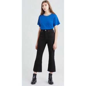 Levi Black Cut Off Jeans NWOT